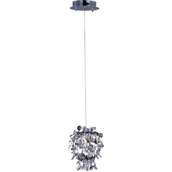 Maxim Lighting Comet 1-Light 8" Wide Polished Chrome Pendant Light 94200BCPC - main